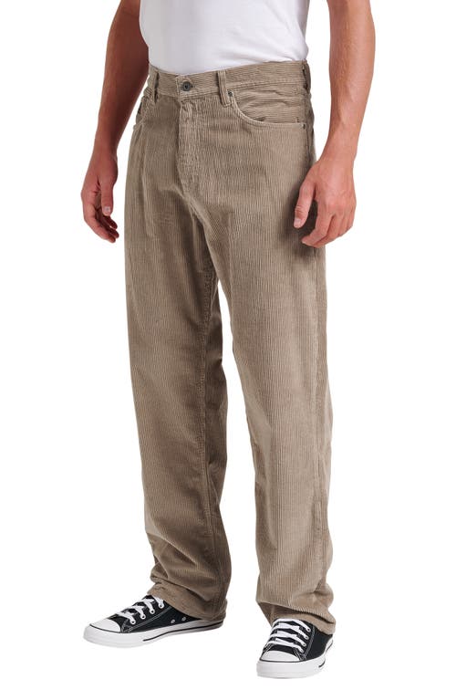 Quiksilver Landers Regular Fit Corduroy 5-pocket Pants In Brown