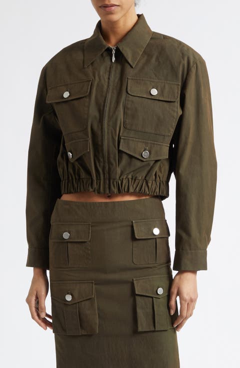Crop Utility Jacket