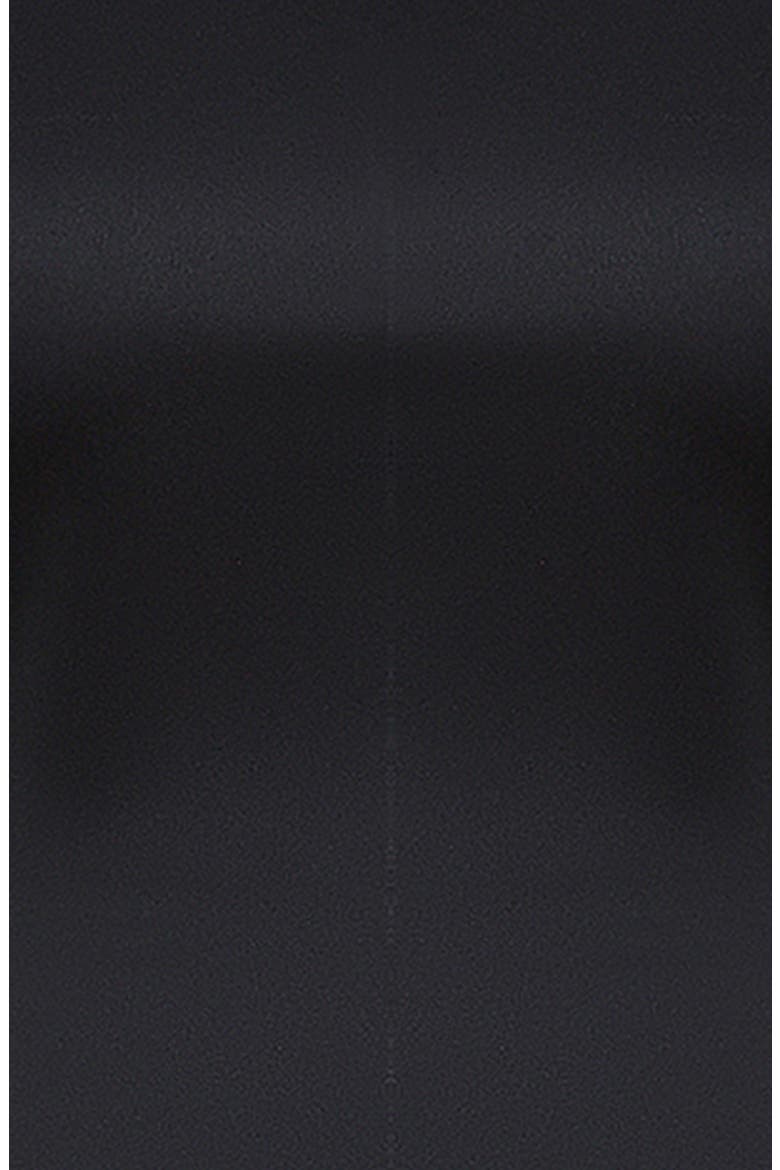 Dainty Satin A-Line Minidress, Alternate, color, BLACK