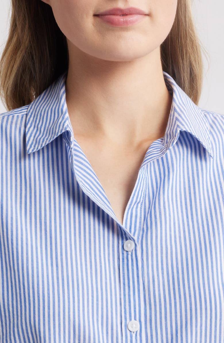 beachlunchlounge Jullian Embroidered Eyelet Shirt, Alternate, color, 