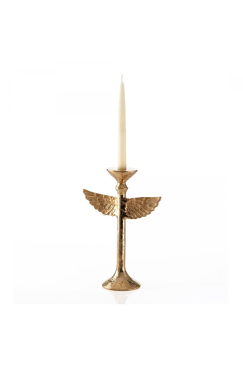 Wing Candleholder, Main, color, Gold