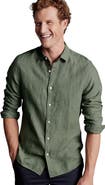 Charles Tyrwhitt Slim Fit Pure Linen Shirt