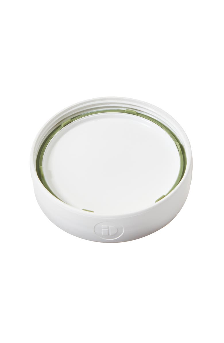 iDesign Medium Stack 'n Snack Food Containers - Set of 4 - Clear/White, Alternate, color, Clear