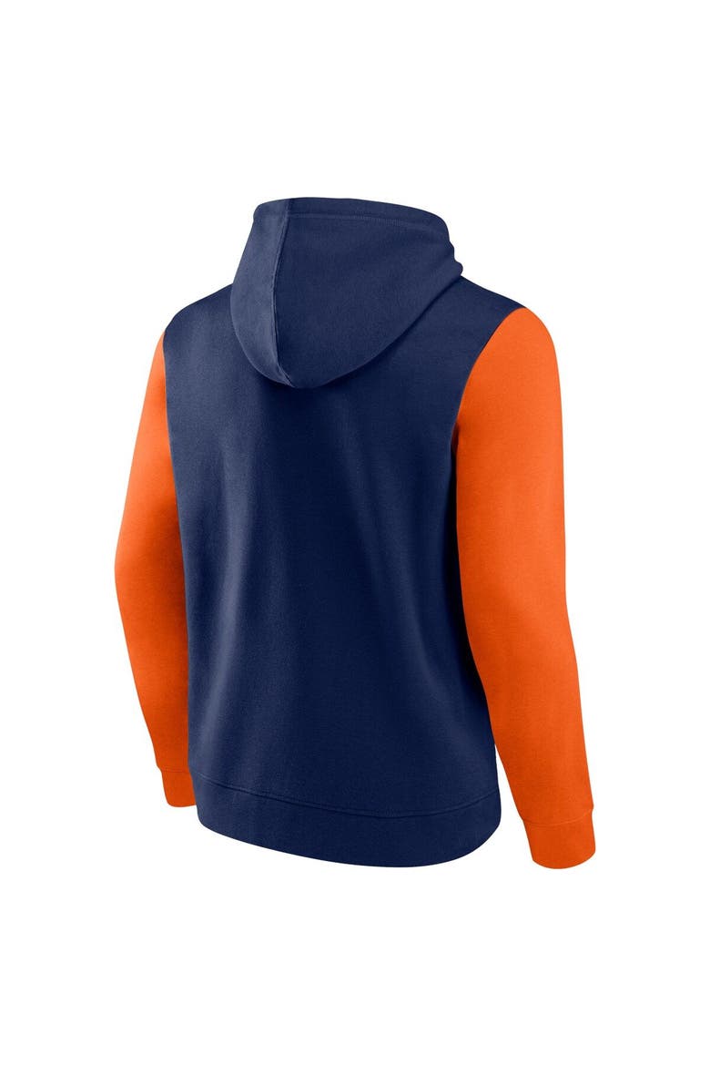 Men's Fanatics Branded Navy Denver Broncos Extra Point Pullover Hoodie, Alternate, color, Navy