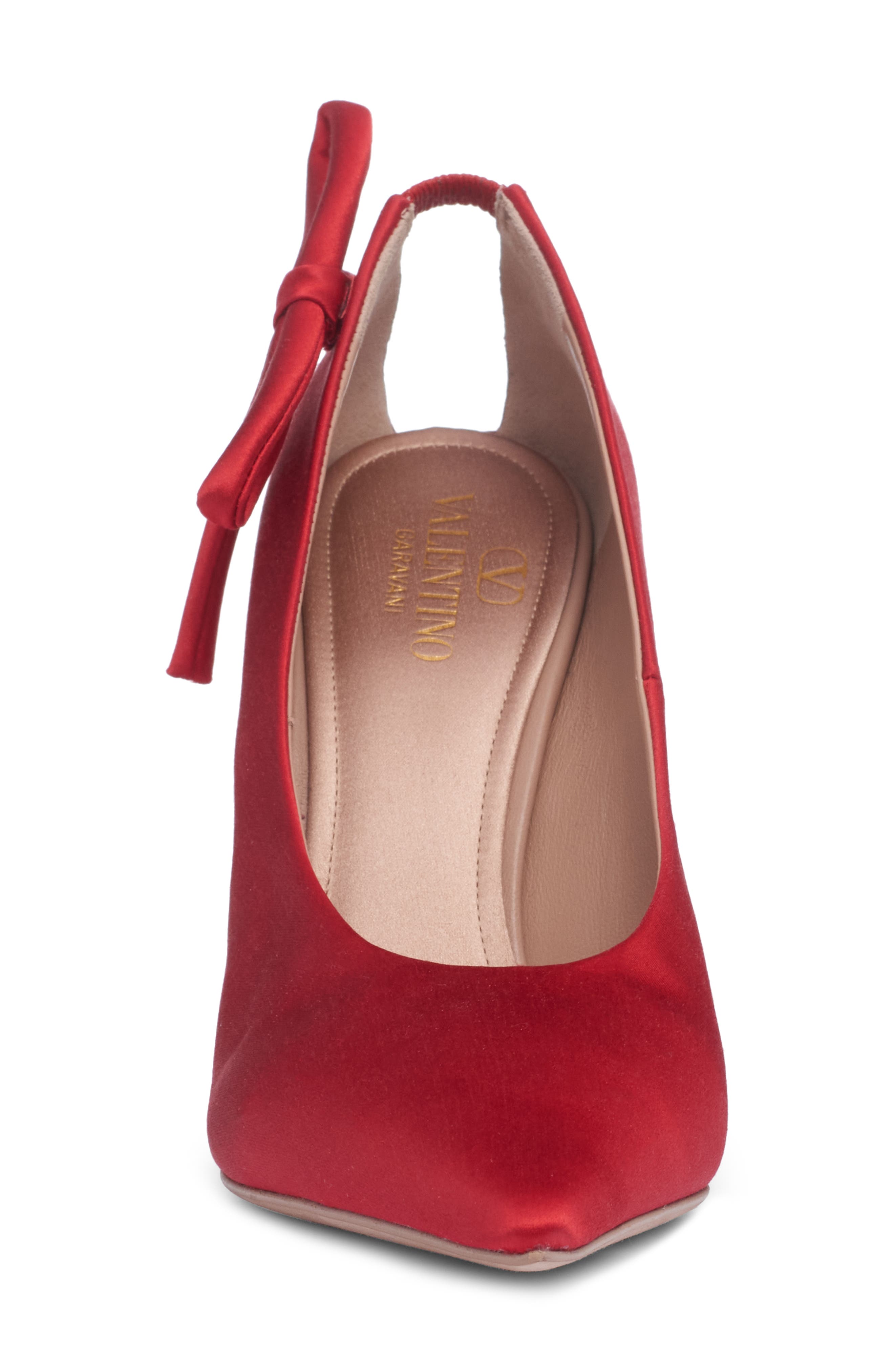 Nite Out Pointed Toe Pump, Alternate, color, RED