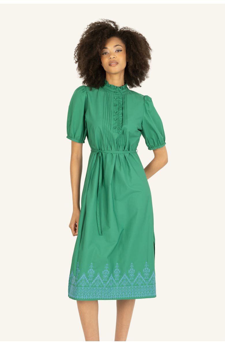 Super Natural by Secret Mission Valerie Dress, Alternate, color, Pine Green