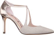 Nina Netta Ankle Strap Pointed Toe Pump