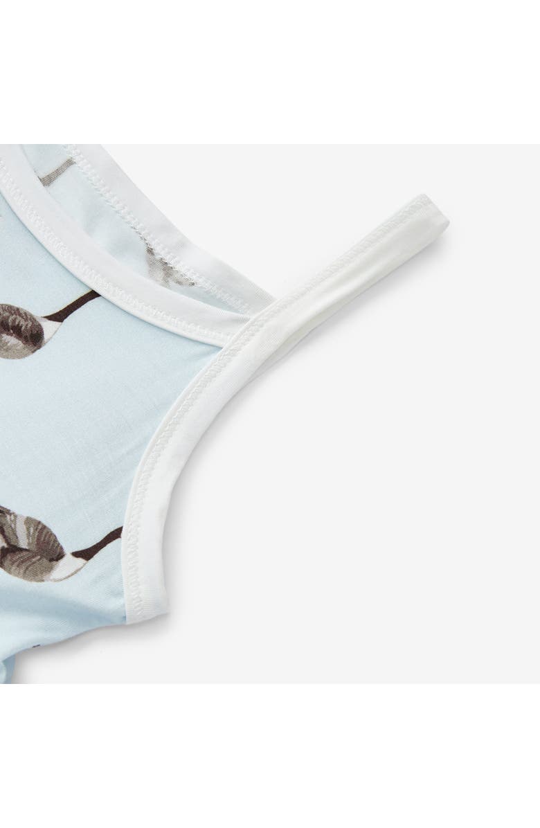 Milkbarn Luxe Stretch Ballet Dress, Alternate, color, Goose