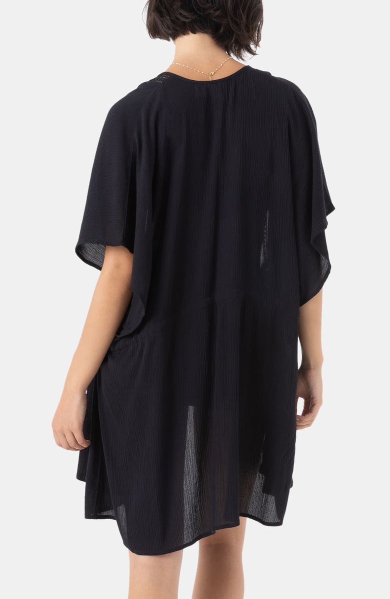 Roxy Sun Kissed Cover-Up, Alternate, color, Anthracite