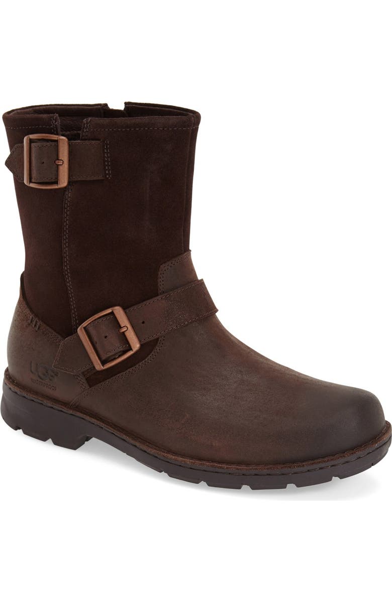 UGG<sup>®</sup> Messner Waterproof Moto Boot, Main, color,