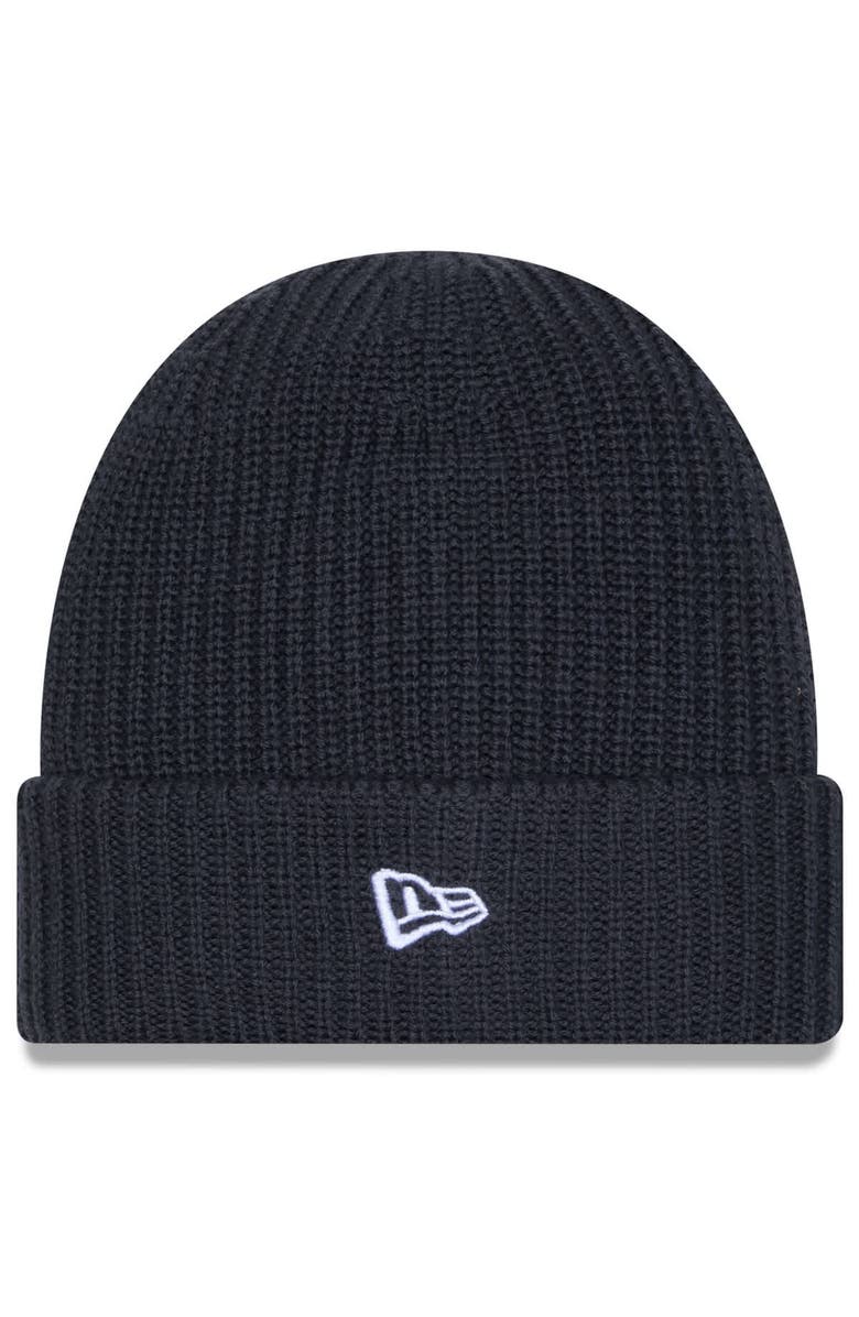 New Era Men's New Era Charcoal Green Bay Packers 2025 Sideline Cold Weather Cuffed Knit Hat, Alternate, color, Charcoal