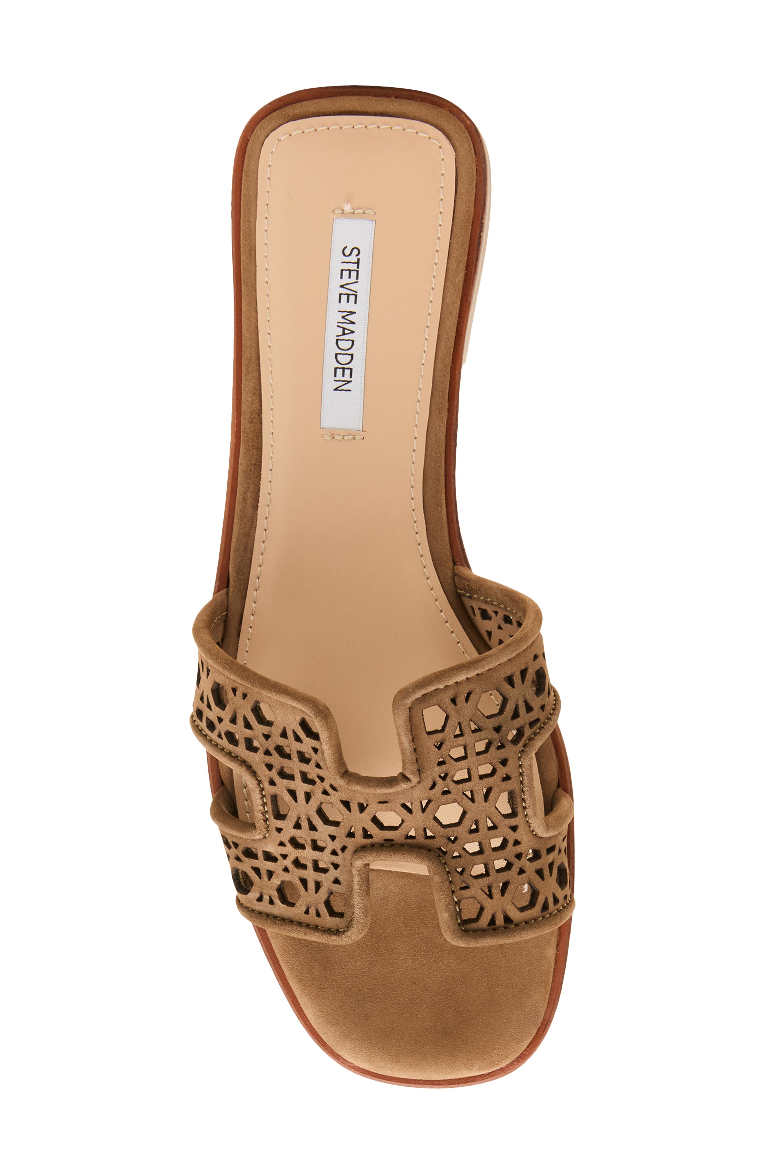 Haydn Slide Sandal, Alternate, color, TAUPE NUBUCK