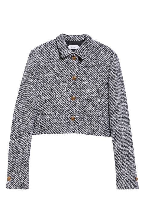 Wool Blend Bouclè Jacket