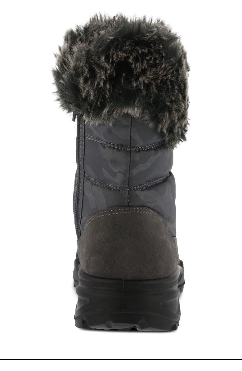 Spring Step Korine Waterproof Faux Fur Bootie, Alternate, color,