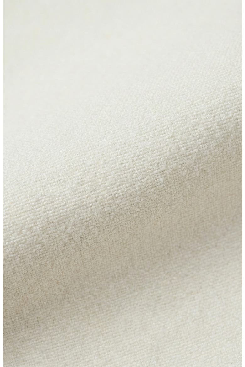 Tailored Button Front Jacket and Wide Leg Pants Set, Alternate, color, Ivory