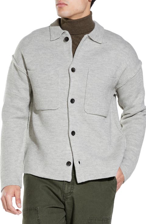 Beaton Waffle Full Button Cardigan