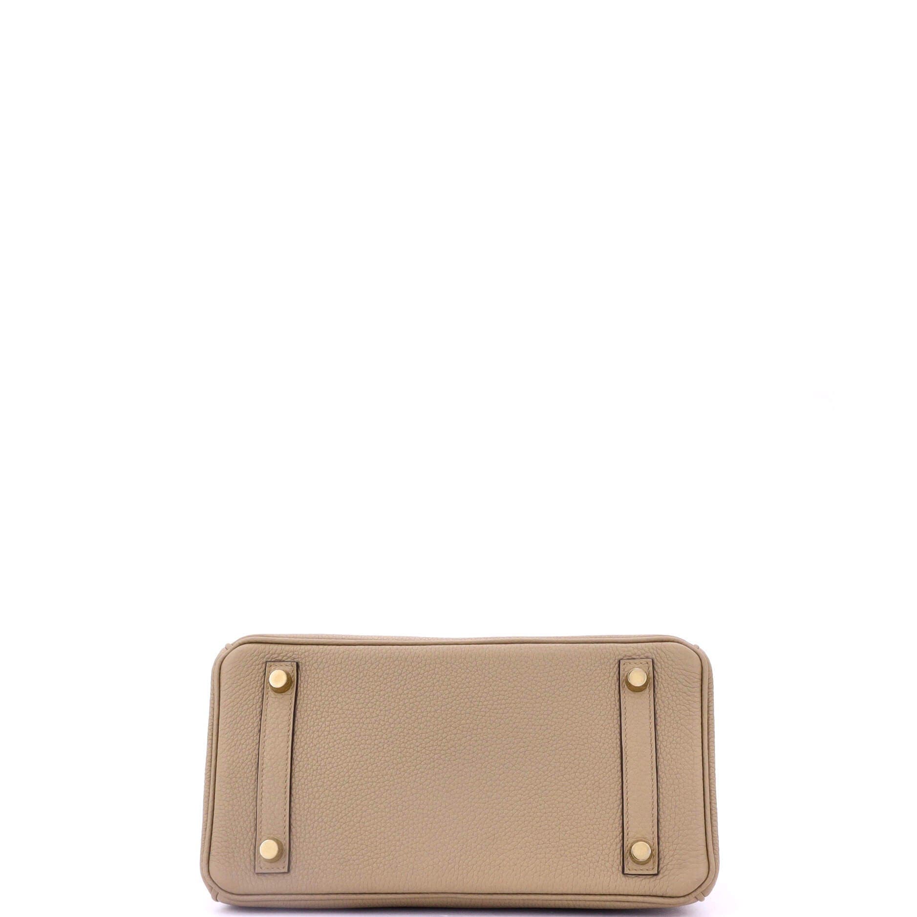 Pre-Owned Hermes Birkin Handbag Brown Togo with Gold Hardware 25, Alternate, color, 