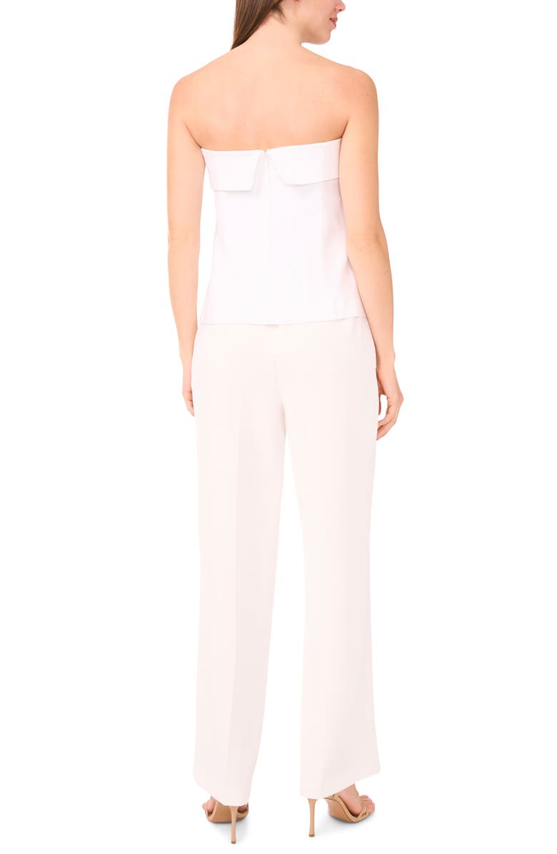 Halogen<sup>®</sup> Tailored Foldover Strapless Top, Alternate, color, Bright White