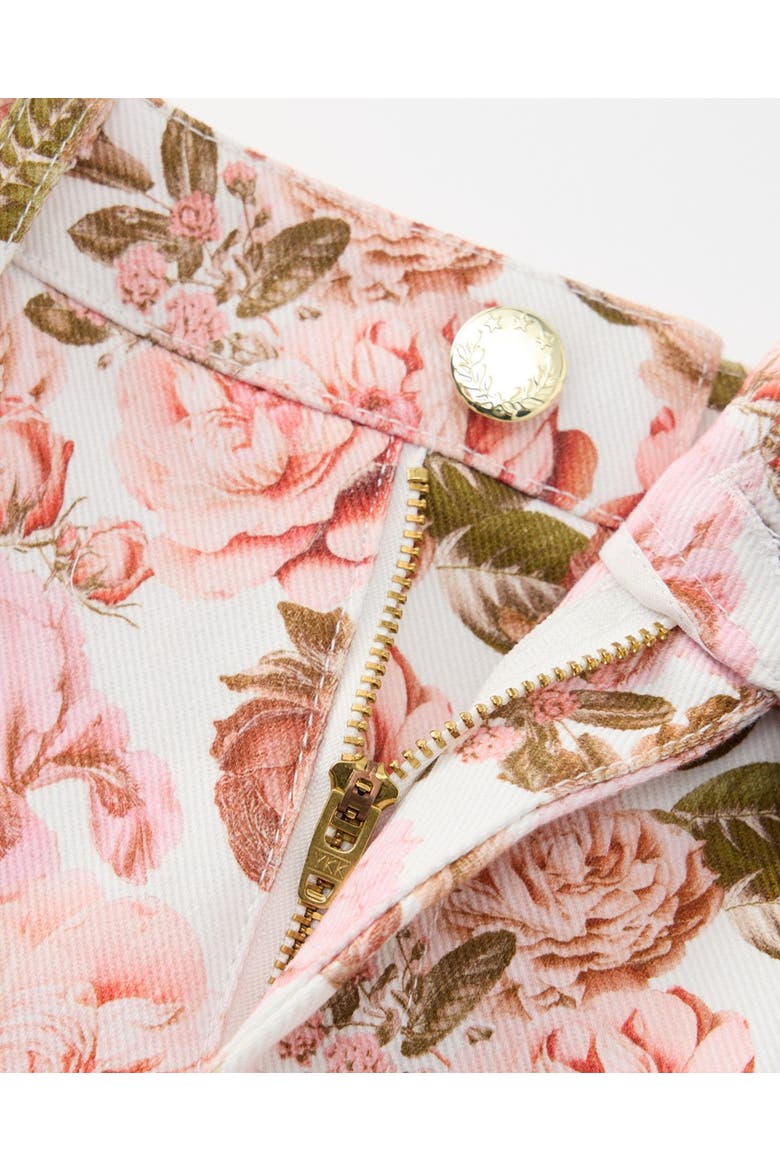 Camellia Denim Jeans, Alternate, color, Floral