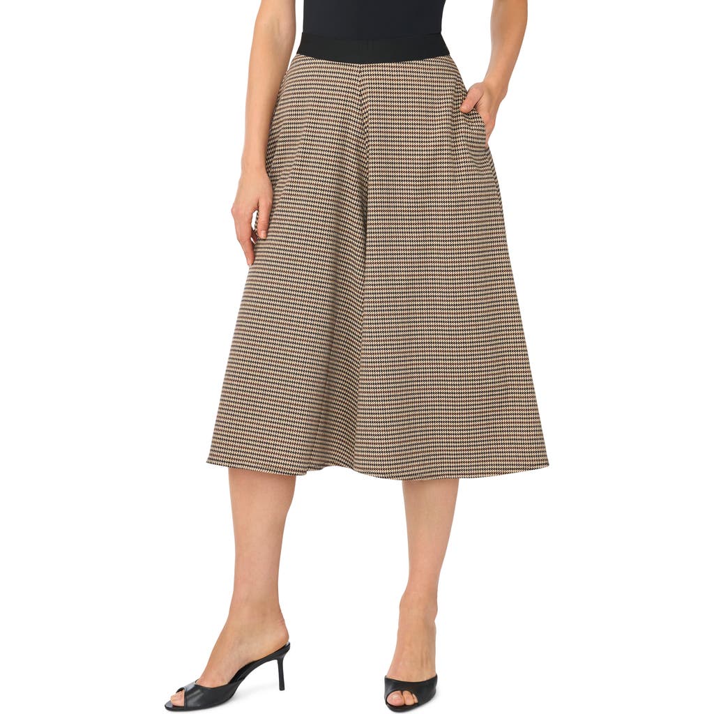 Halogen ® Houndstooth Culottes In Brown