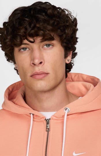 Nike Solo Swoosh Zip Hoodie | Nordstrom Nike Solo Swoosh Zip Hoodie | Nordstrom