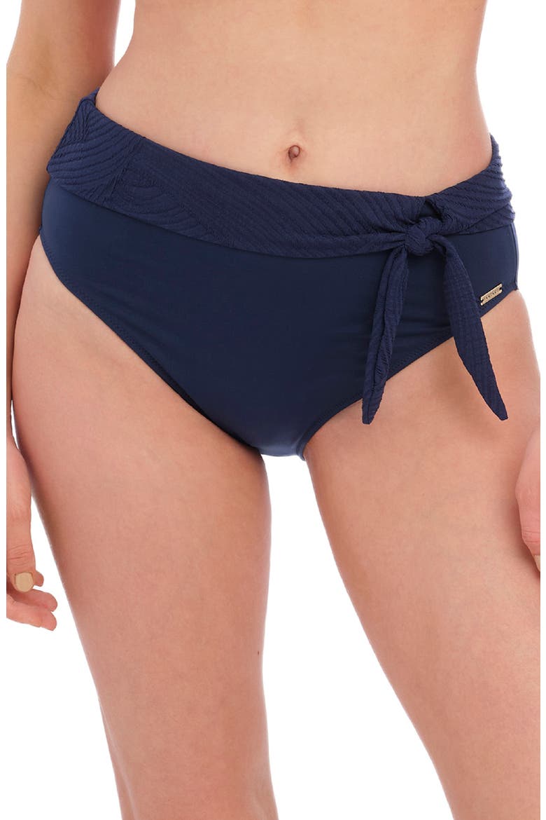Ottawa High Waist Bikini Bottoms, Main, color, INK