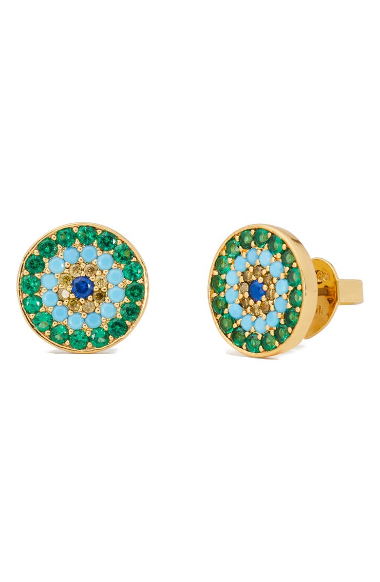 Kate Spade New York All Seeing Stud Earrings, Main, color, 