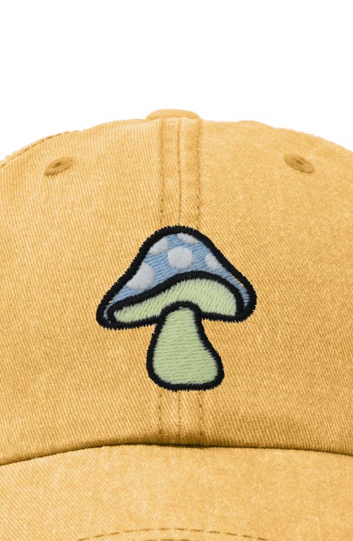 Dalix Mushroom Hat In Washed Gold
