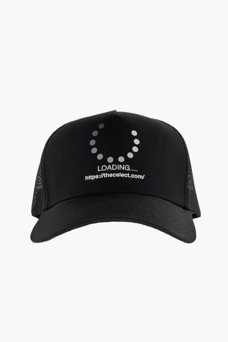 Loading White Mid Profile Cap, Main, color, black