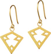 Turquoise Mountain Godiparan Drop Earrings