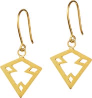 Turquoise Mountain Godiparan Drop Earrings