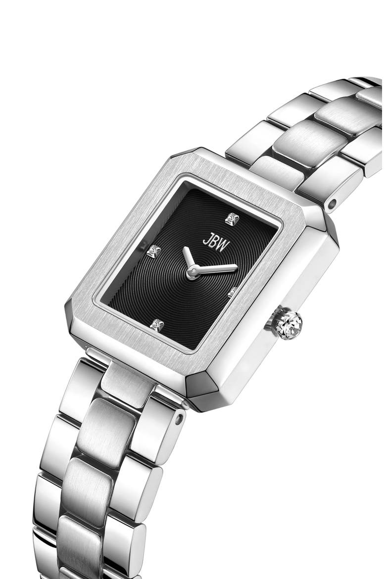 Arc Single Essential Lab Created Diamond Bracelet Watch, 23mm ...