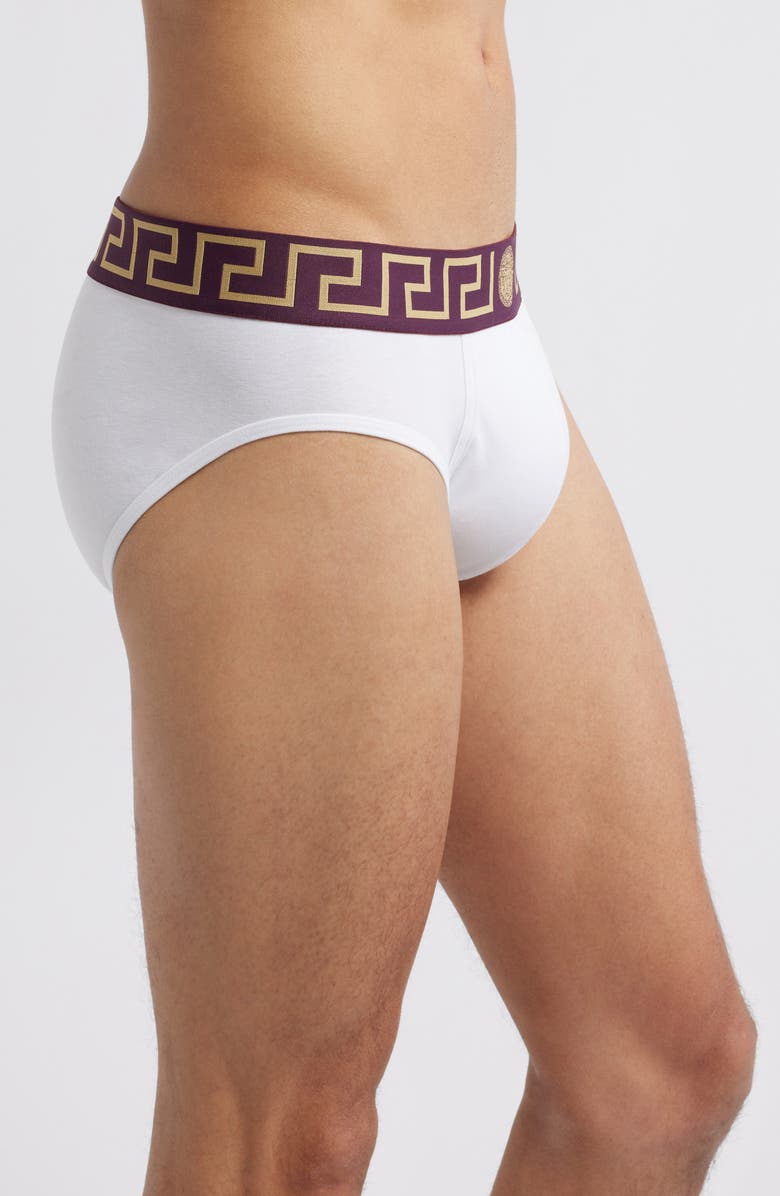 Versace Grecca Band Briefs, Alternate, color, 