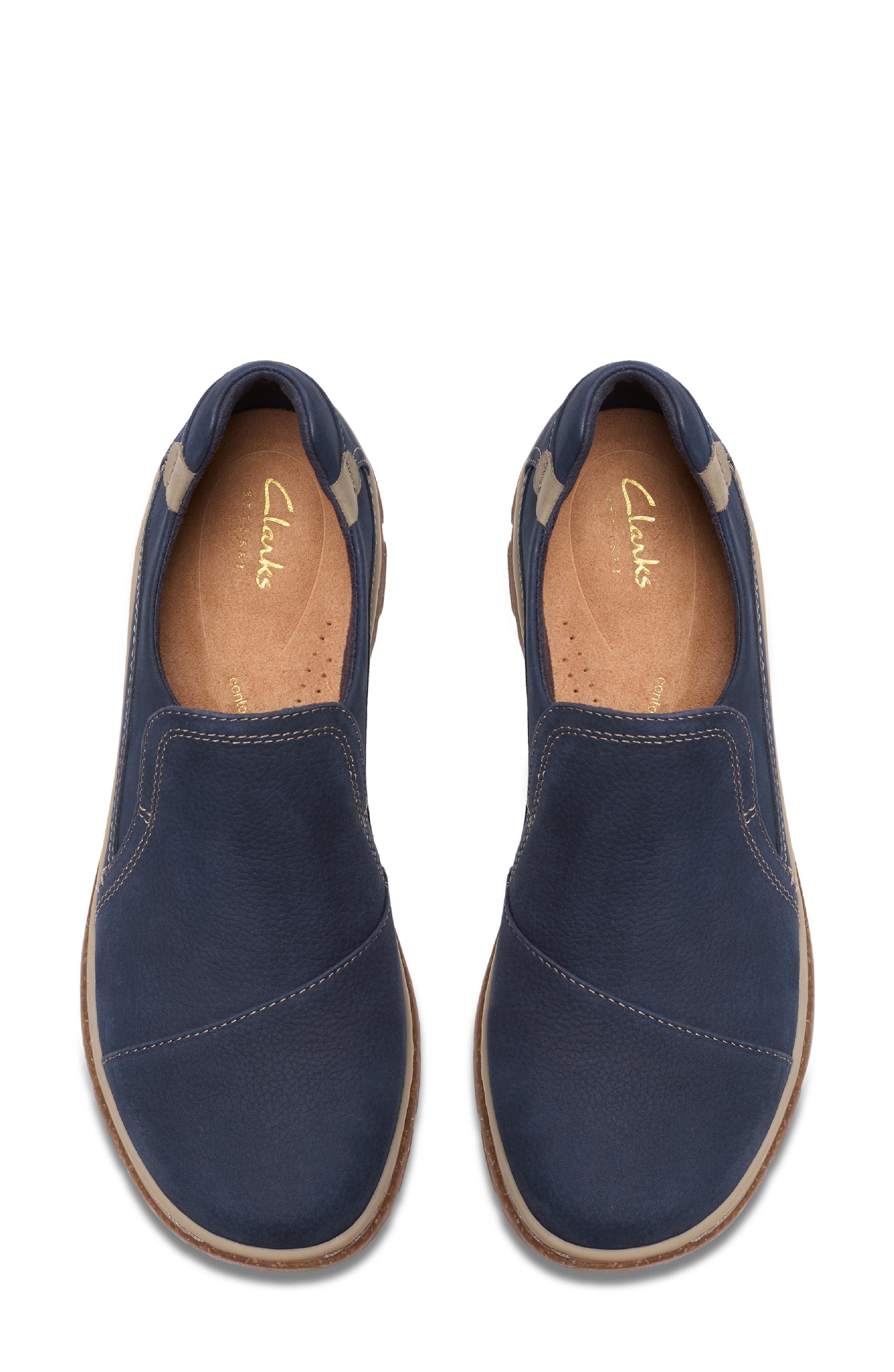 Orlene Slip On Sneaker, Alternate, color, NAVY NUBUCK