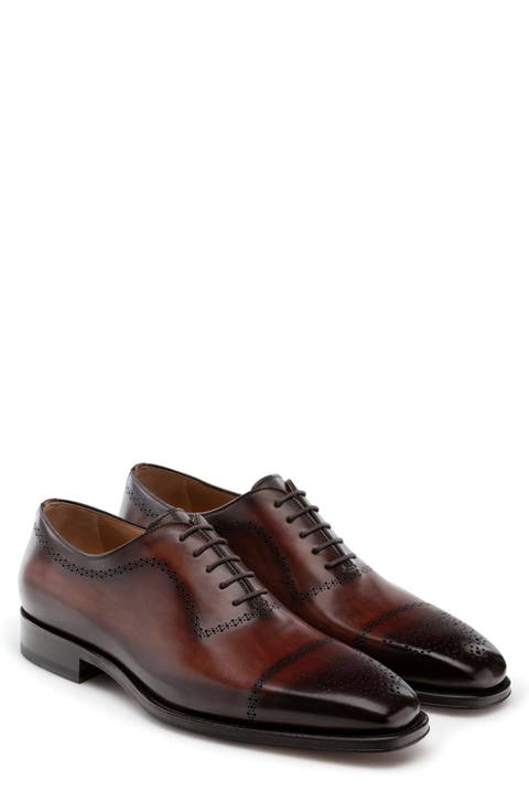 Leyton Medallion Toe Oxford (Men)
