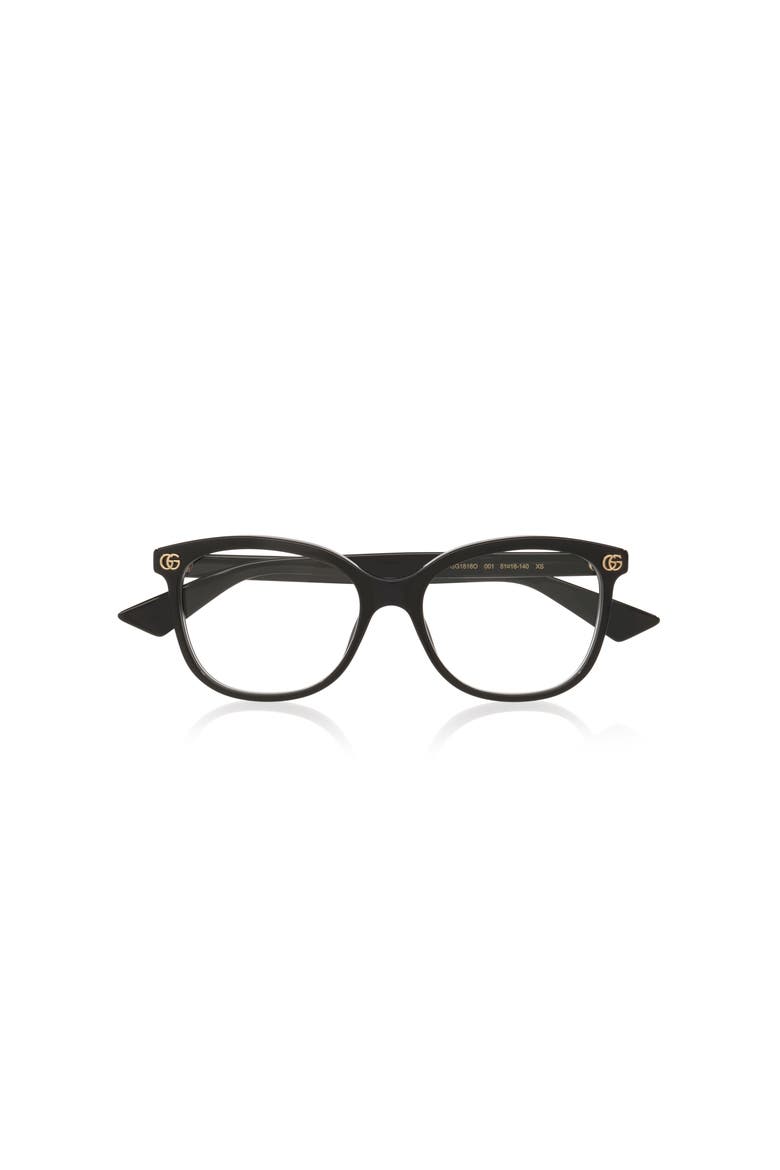 51mm Rectangle optical glasses, Alternate, color, Black