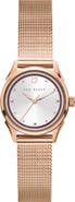 Ted Baker Three-Hand Quartz Mesh Strap Watch, 7.5mm x 14mm