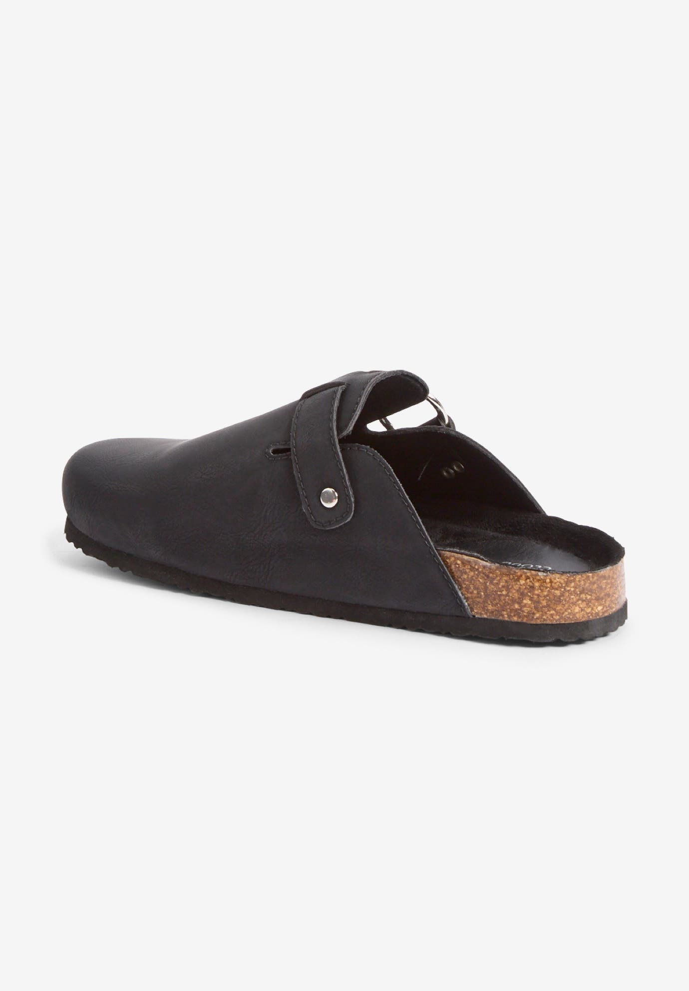 Comfortview The Luna Slip On Clog, Alternate, color, Black