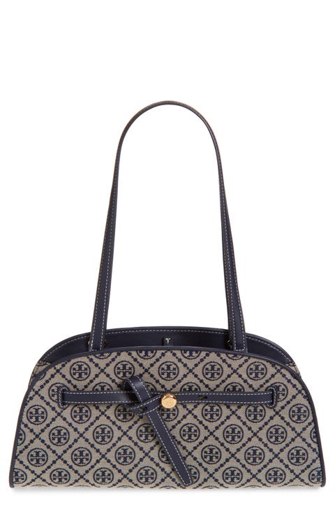 T Monogram Romy East West Shoulder Bag