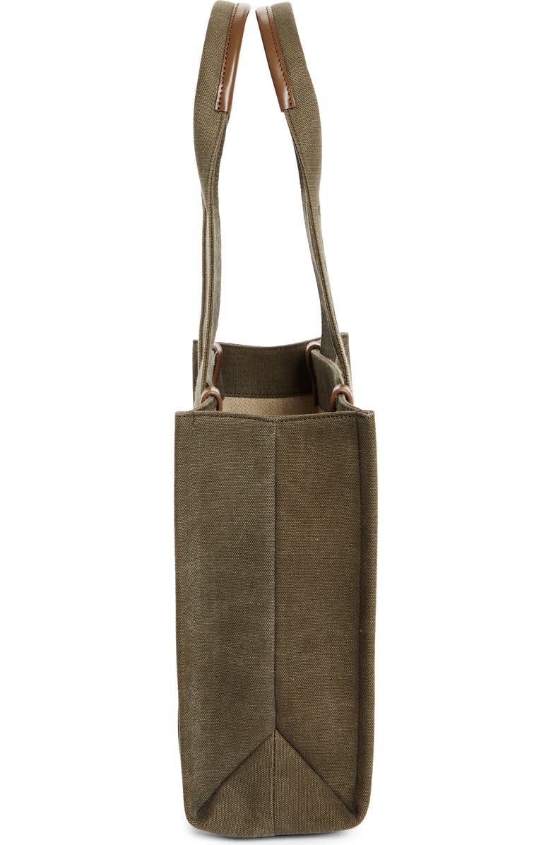 Chloé Woody Linen Canvas Tote, Alternate, color,