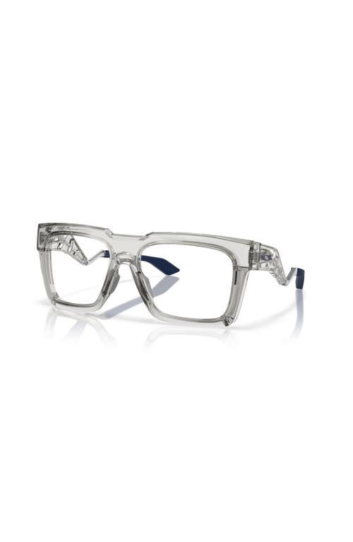 Oakley 57mm Square Optical Glasses In Gray