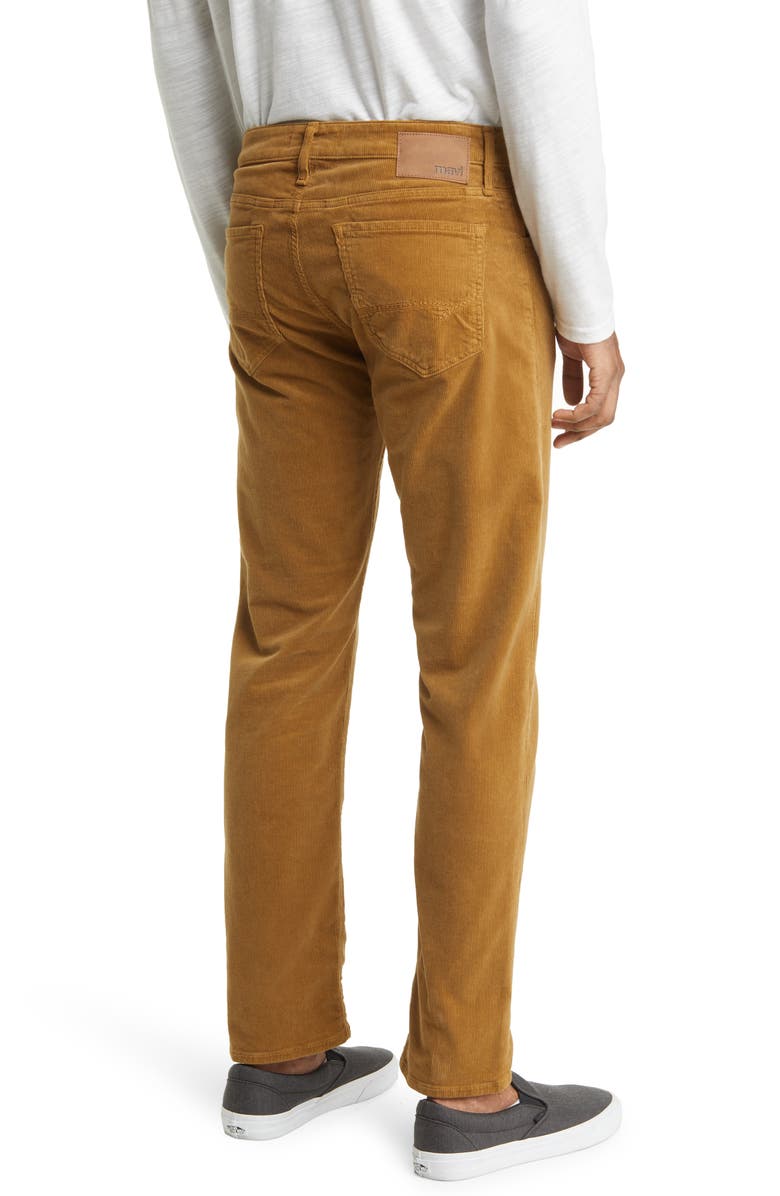 Mavi Jeans Zach Straight Leg Fit Corduroy Pants, Alternate, color, 