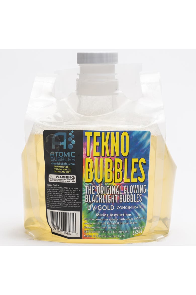 Tekno Bubbles 64Oz Smart Pouch Refill Gold, Main, color, Multicolored