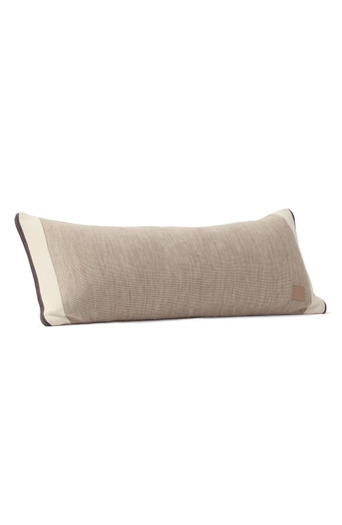 Boll & Branch Court Knit Decorative Pillow In Brown