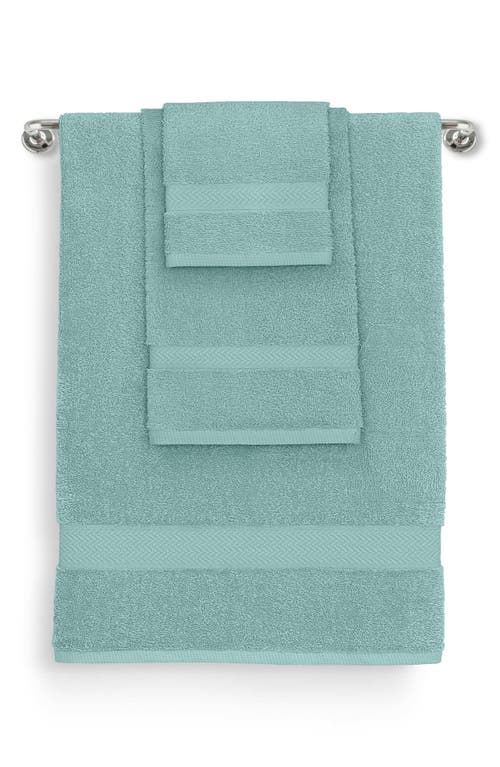 Martex Ringspun 6-piece Bath Towel Set In Beach Glass