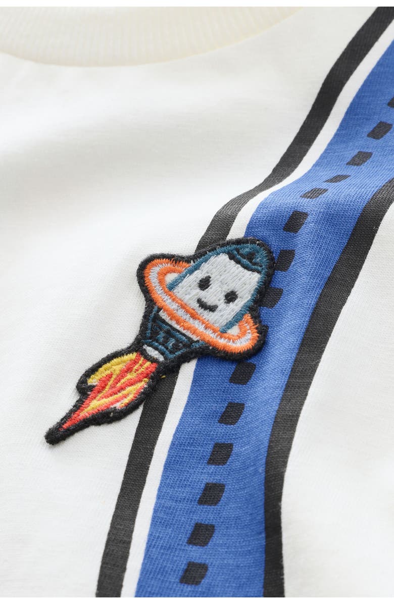 NEXT Kids' Backpack Cotton Graphic T-Shirt, Alternate, color, White