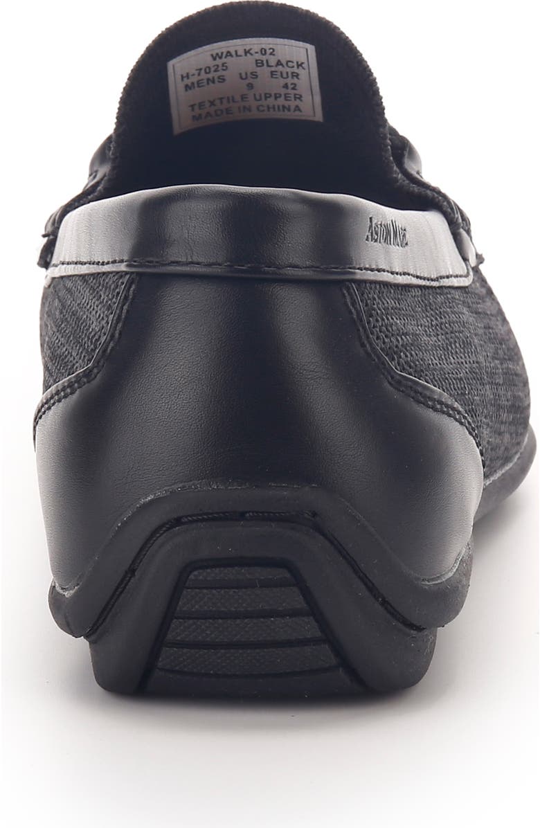 ASTON MARC Mesh 2 Driving Loafer, Alternate, color, Black