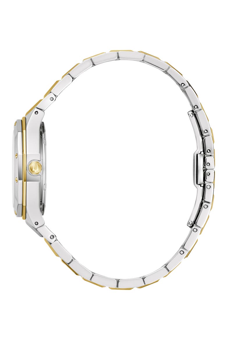 Classic Prestige Diamond Bracelet Watch, 32mm x 32mm, Alternate, color, TWO-TONE