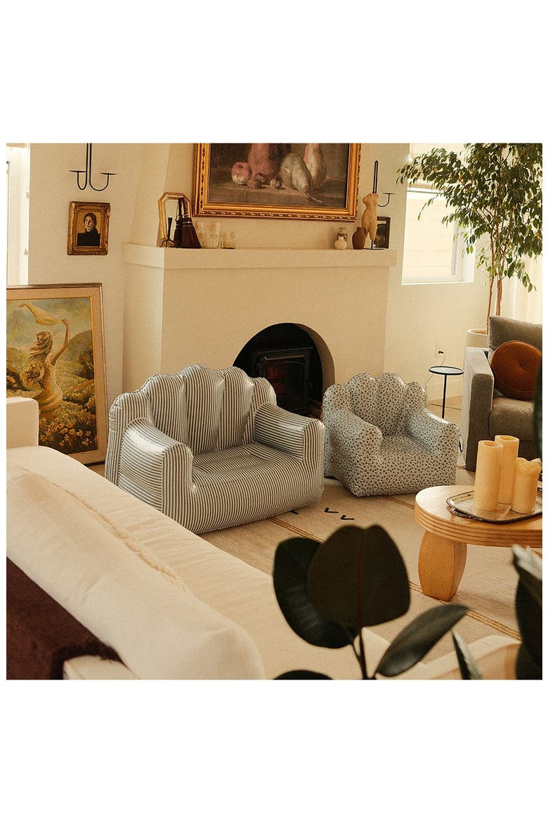 Smol Inflatable Chair & Couch Set, Alternate, color, BLUE