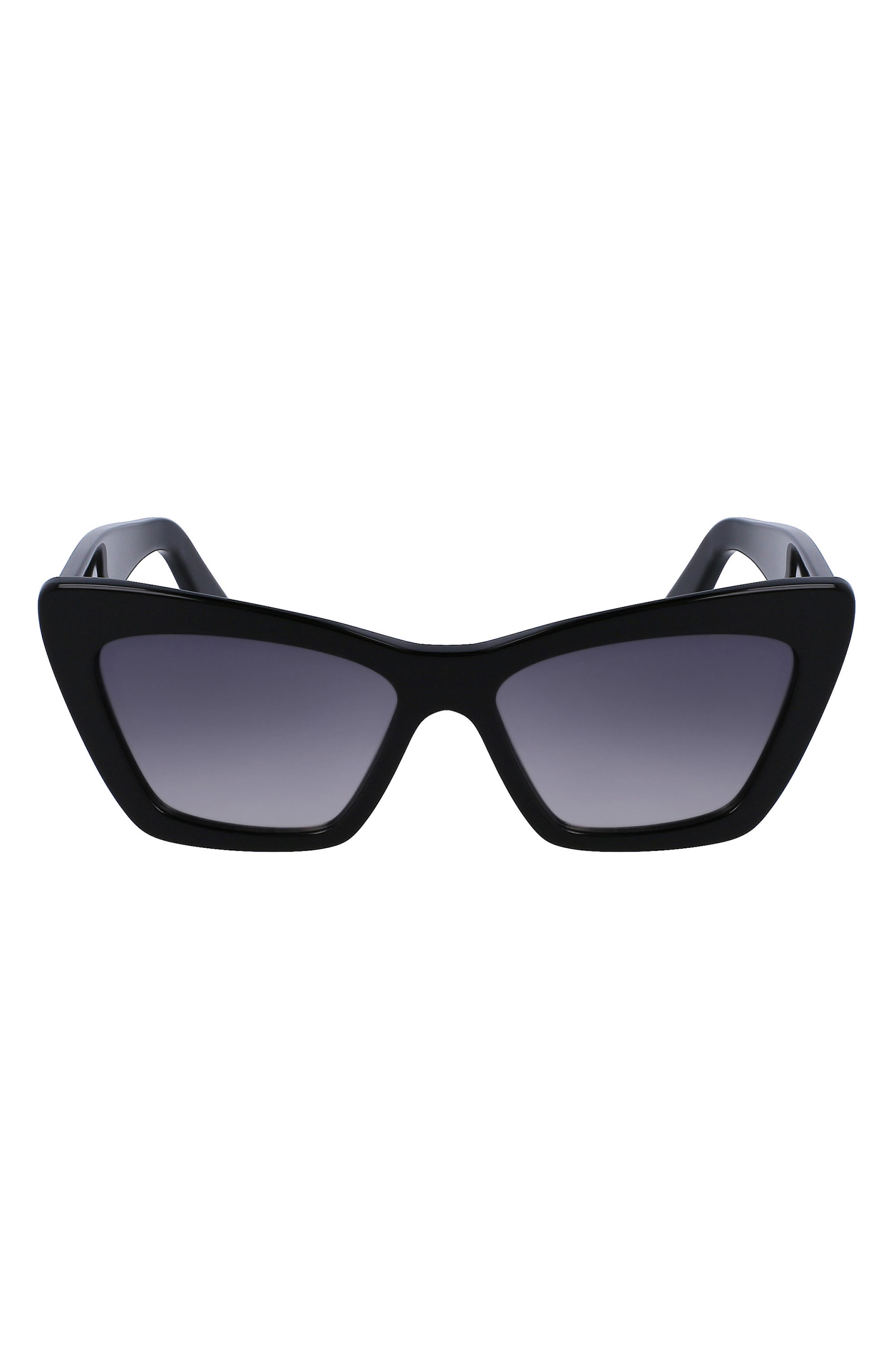 Gancini 55mm Gradient Rectangle Sunglasses